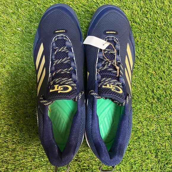 Adidas Icon Georgia Tech GT Team Issue PE Baseball Cleats GW3934 Mens 13 NEW main image 6